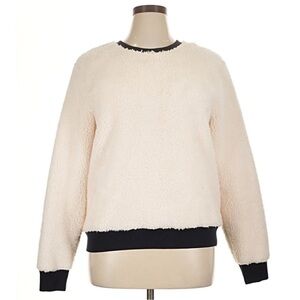 Tory Burch Sherpa Fleece Sweatshirt